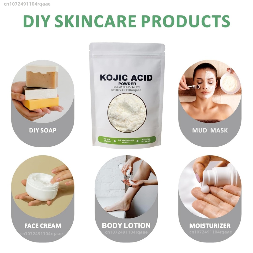 Kojic Acid Soap - 비누 제조용 코직산 크리스탈, 99% 순도