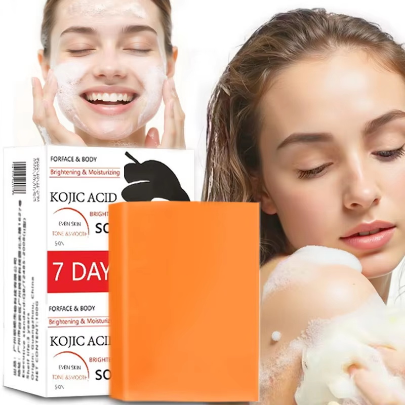 Kojic Acid Soap - 코직산 수제 비누 글루타치온 프로스티드 비누