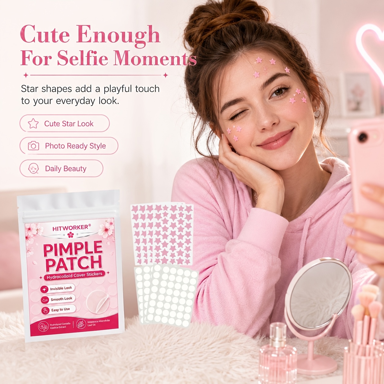 320개입 투명 하이드로콜로이드 커버 패치, 별 모양  - Hydrocolloid Acne Patch 리뷰 및 가격