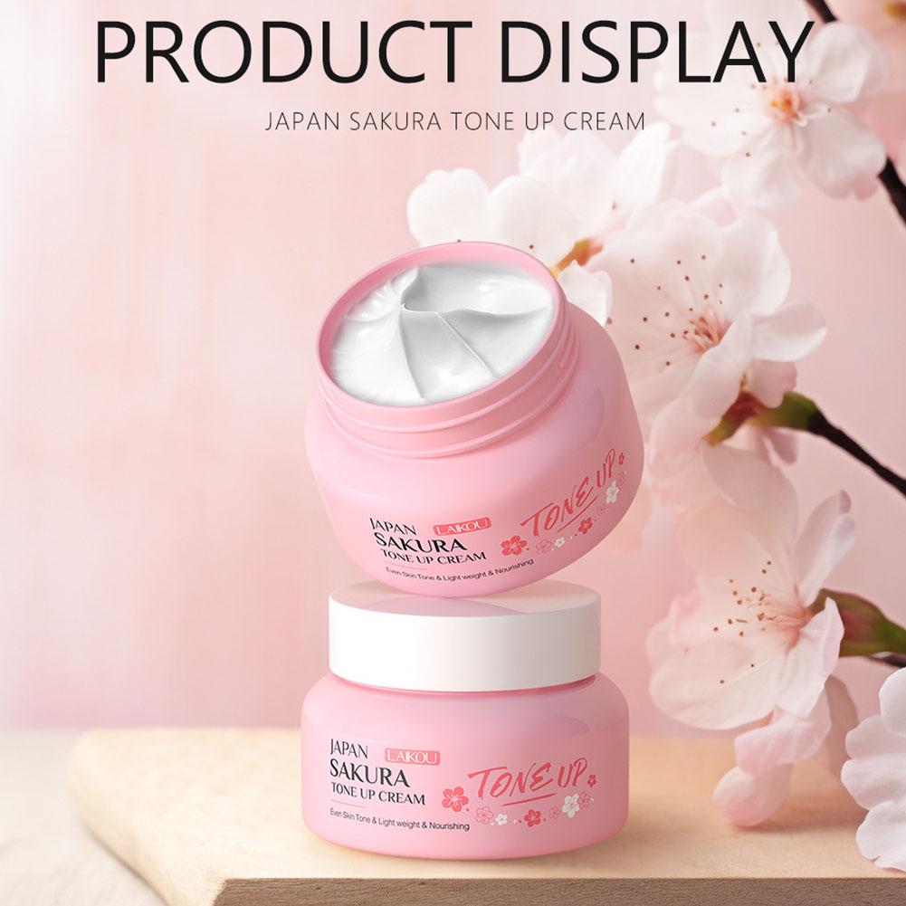 페이셜 모이스처라이저 톤업 페이스 크림, 사쿠라 에센스 - Skincare Glow 리뷰 및 가격