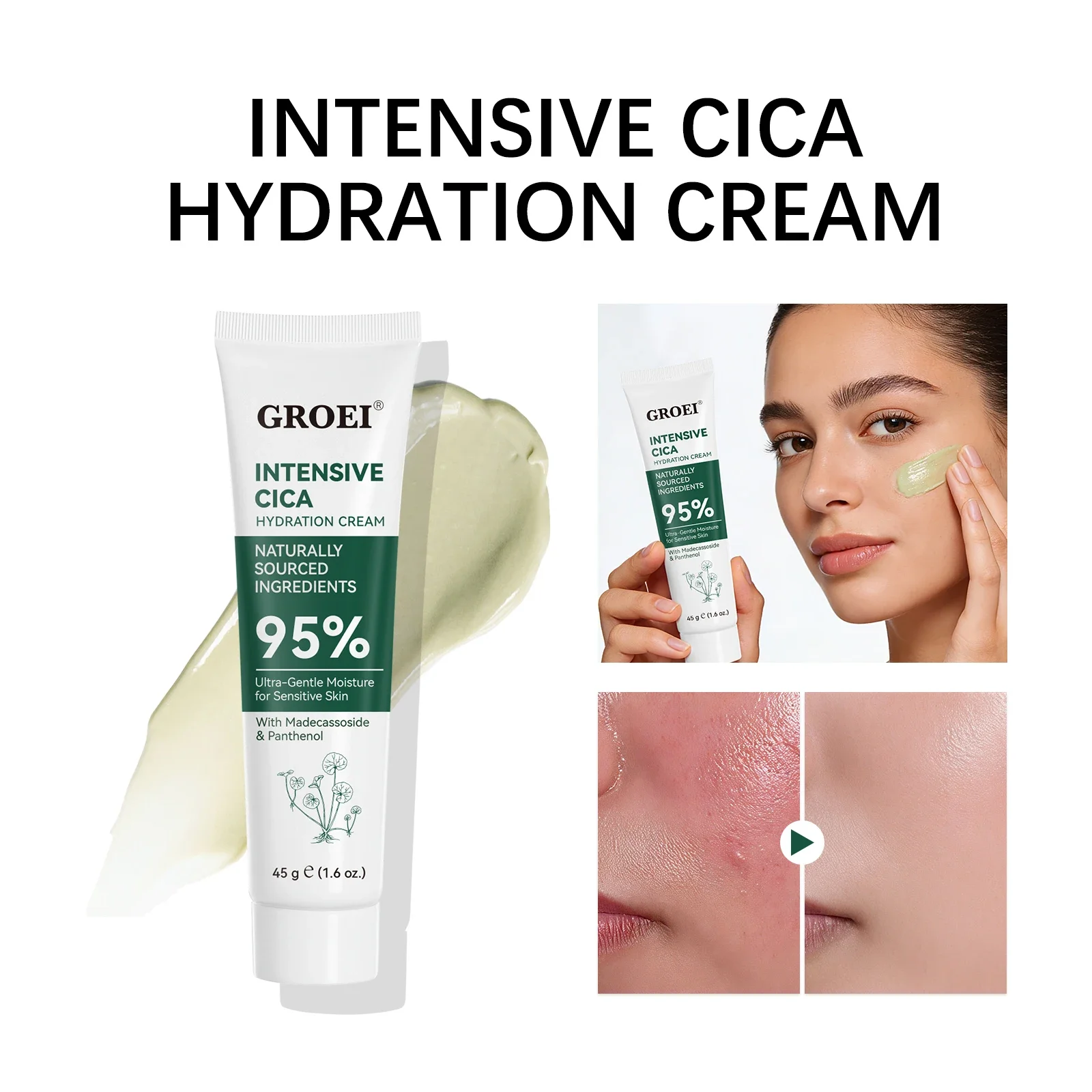 그로에이 스노우 그래스 모이스춰라이징 크림 45g 영양 - Skincare Glow 리뷰 및 가격
