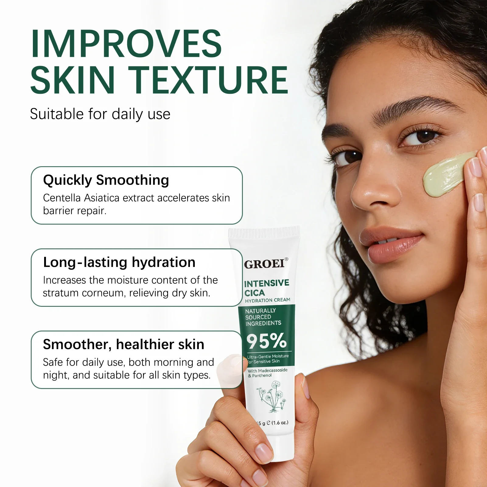 그로에이 스노우 그래스 모이스춰라이징 크림 45g 영양 - Skincare Glow 리뷰 및 가격
